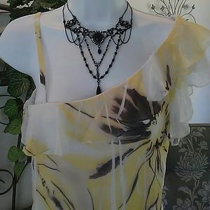 Feminine One Shoulder Top